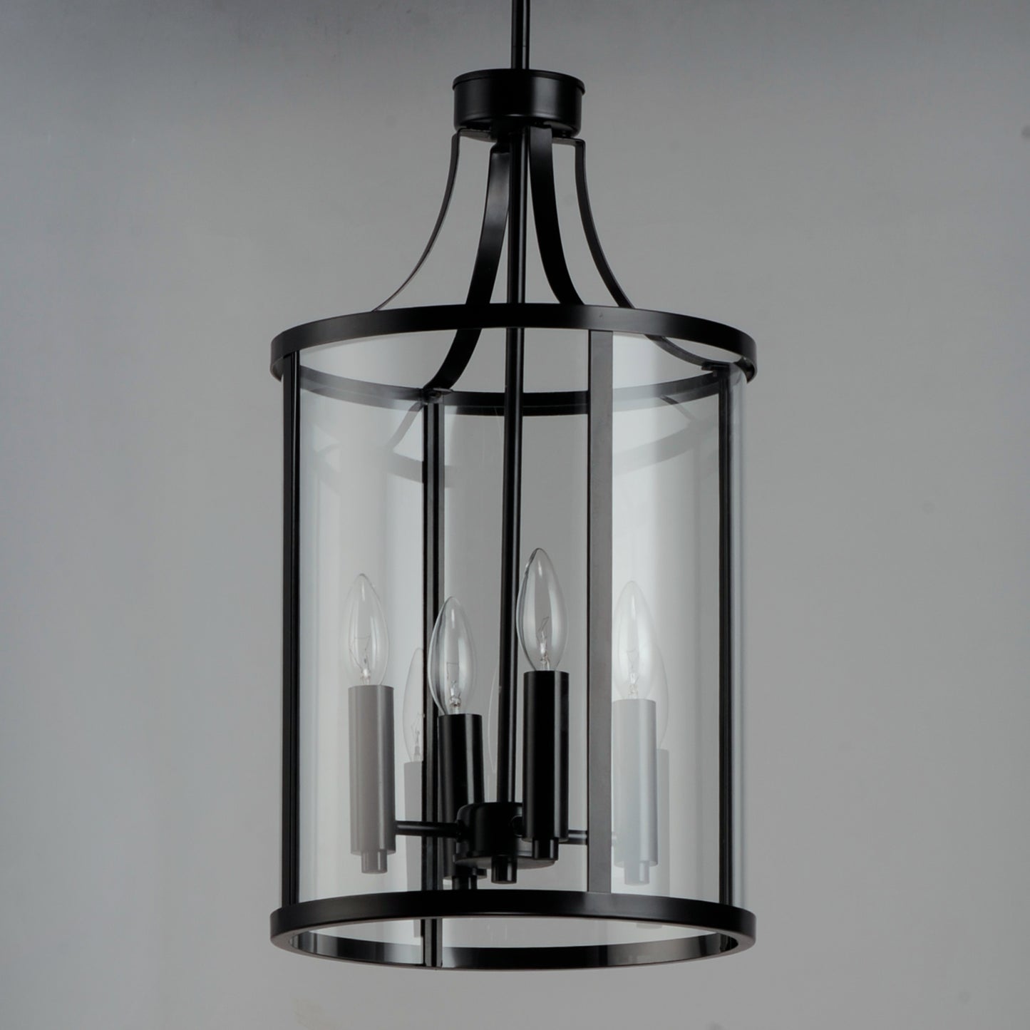 Sentinel 4-Light Pendant Black by Maxim Lighting