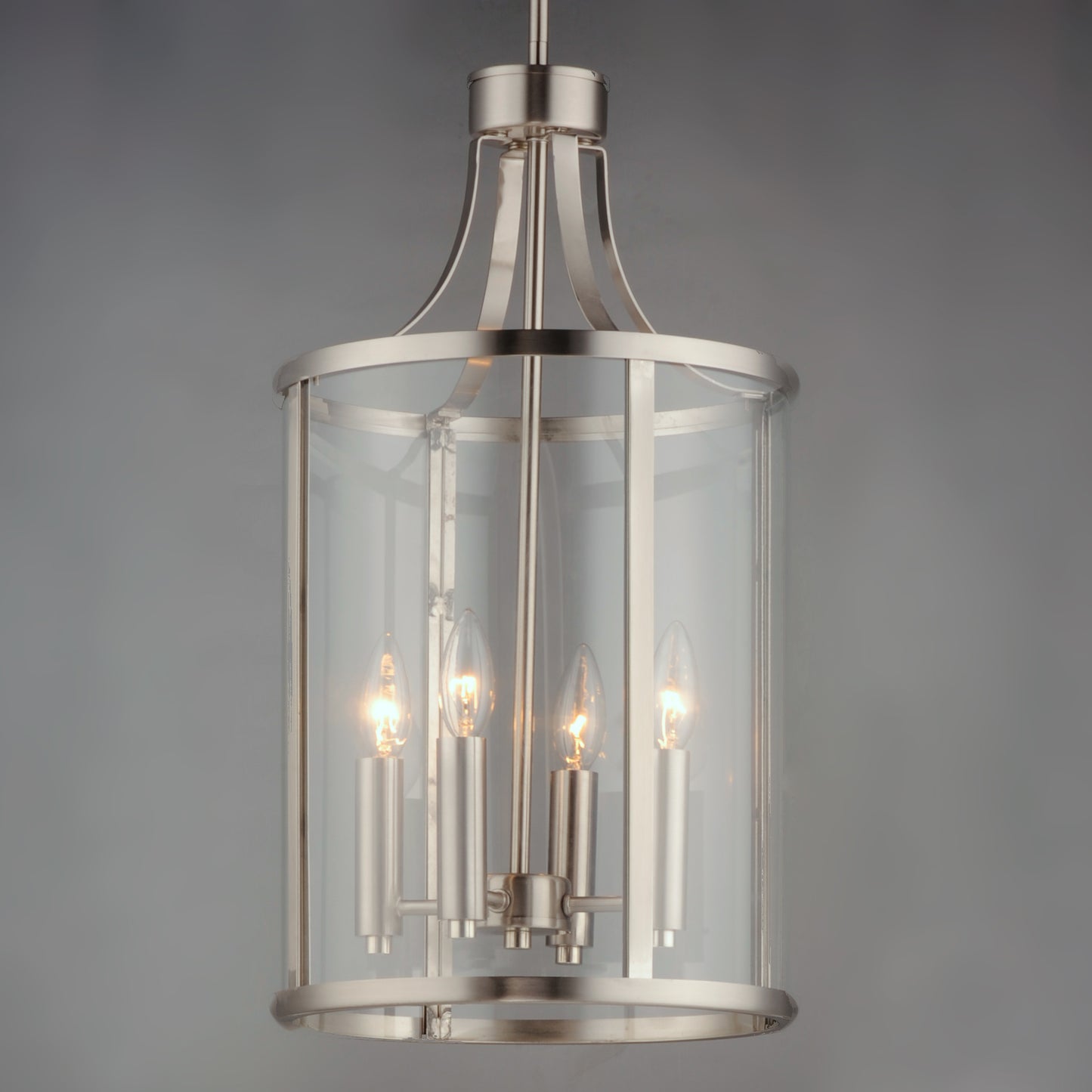 Sentinel 4-Light Pendant Satin Nickel by Maxim Lighting