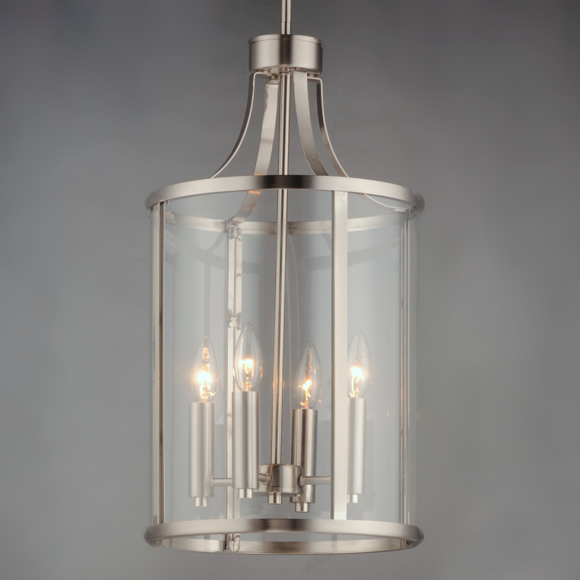 Sentinel 4-Light Pendant Satin Nickel by Maxim Lighting