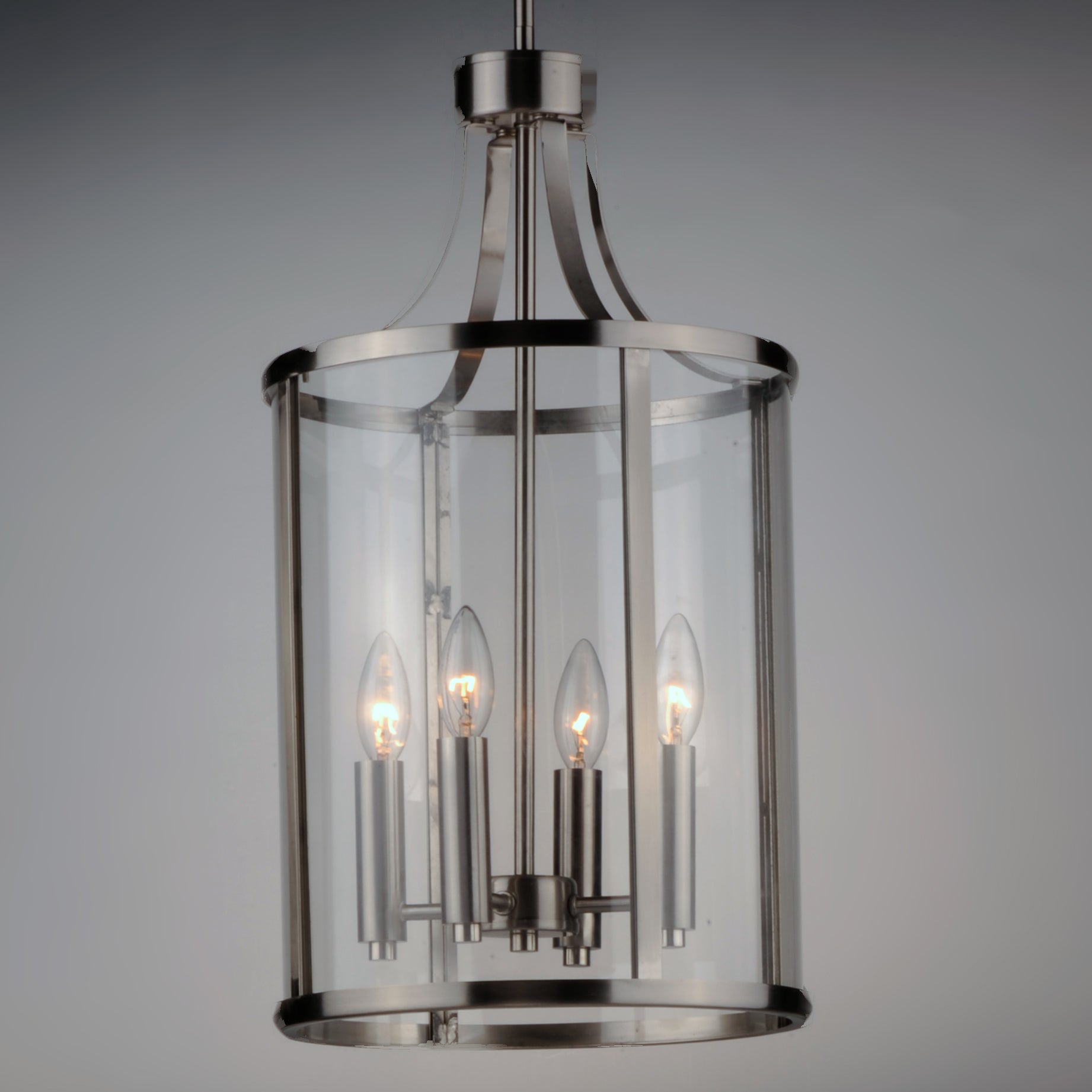 Sentinel 4-Light Pendant Satin Nickel by Maxim Lighting