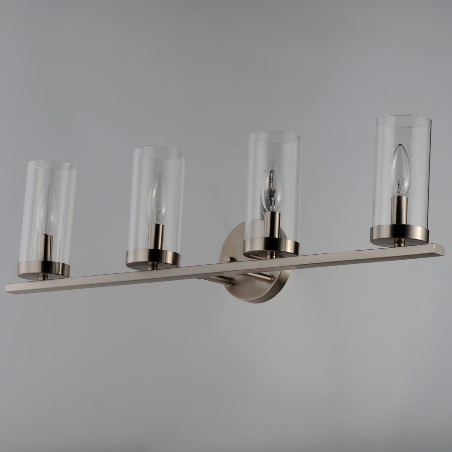 Sentinel 4-Light Bath Vanity Satin Nickel by Maxim Lighting