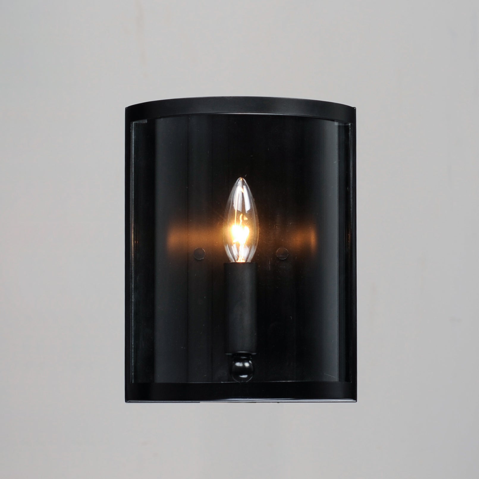 Sentinel Wall Sconce Black by Maxim Lighting