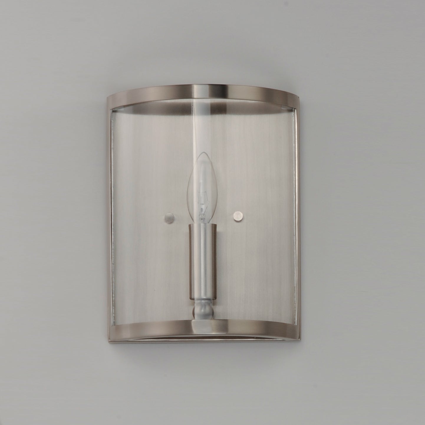 Sentinel Wall Sconce Satin Nickel by Maxim Lighting