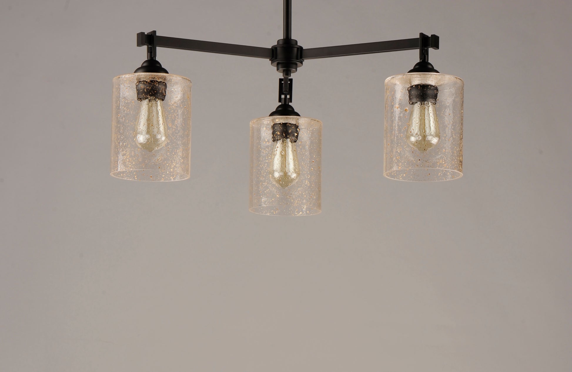 Stonehenge 3-Light Chandelier Bronze by Maxim Lighting