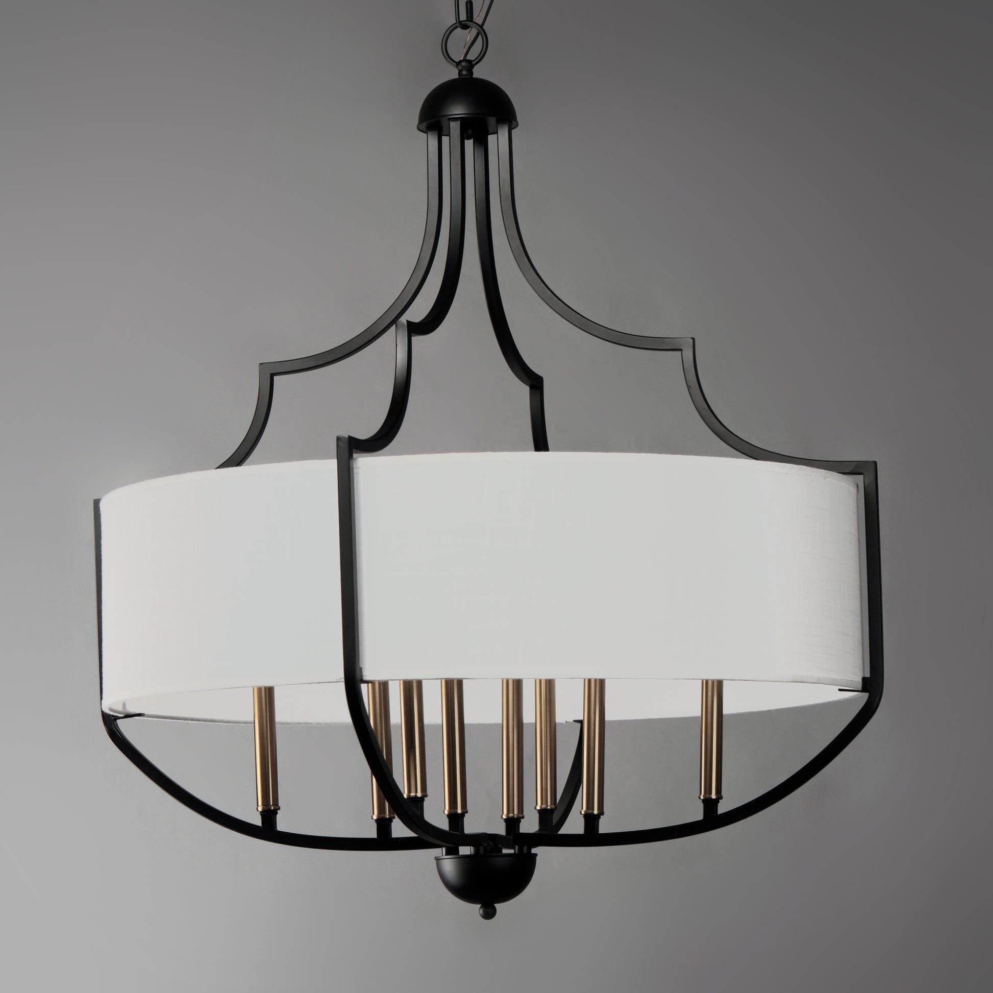 Savant 8-Light Chandelier Bronze/Antique Brass by Maxim Lighting