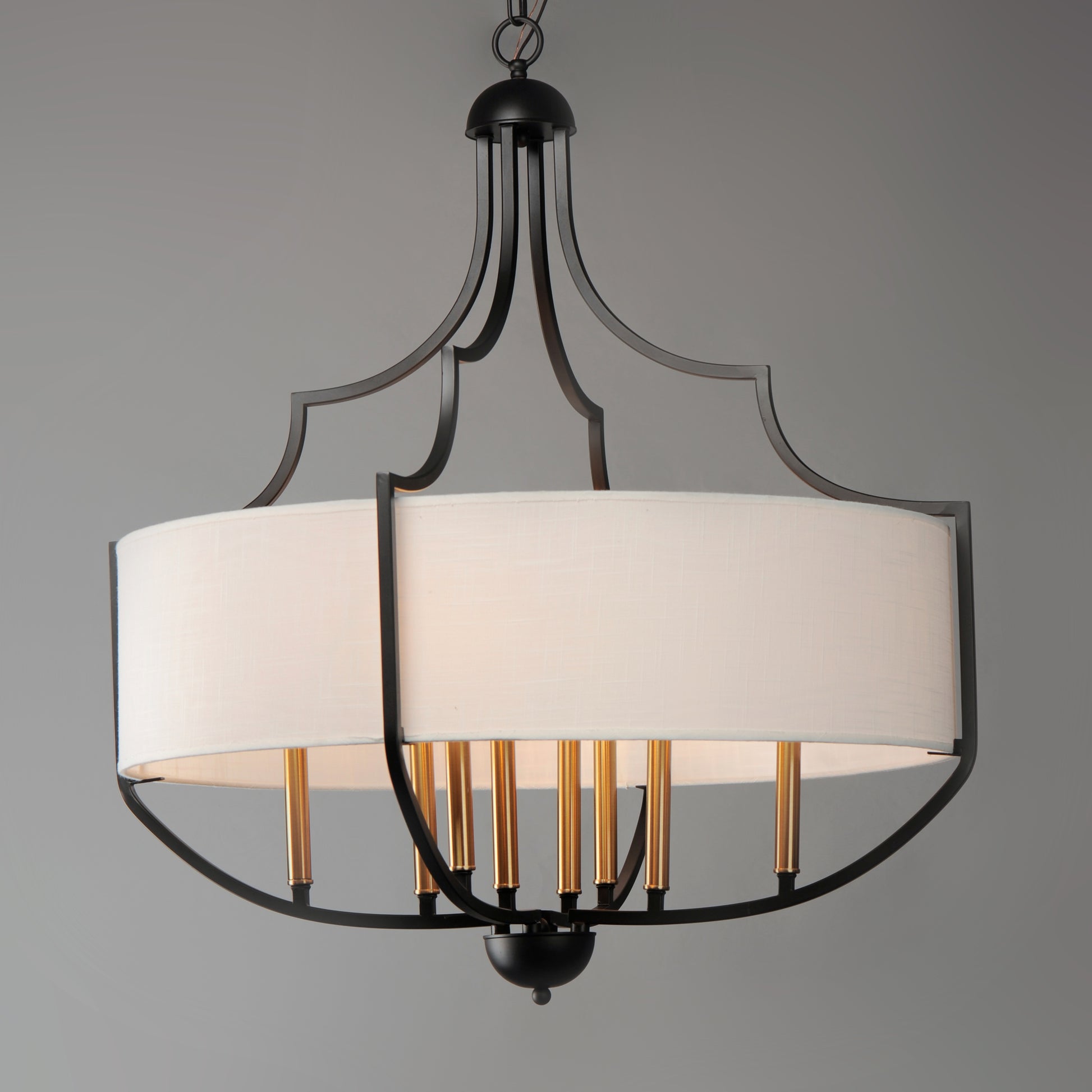 Savant 8-Light Chandelier Bronze/Antique Brass by Maxim Lighting