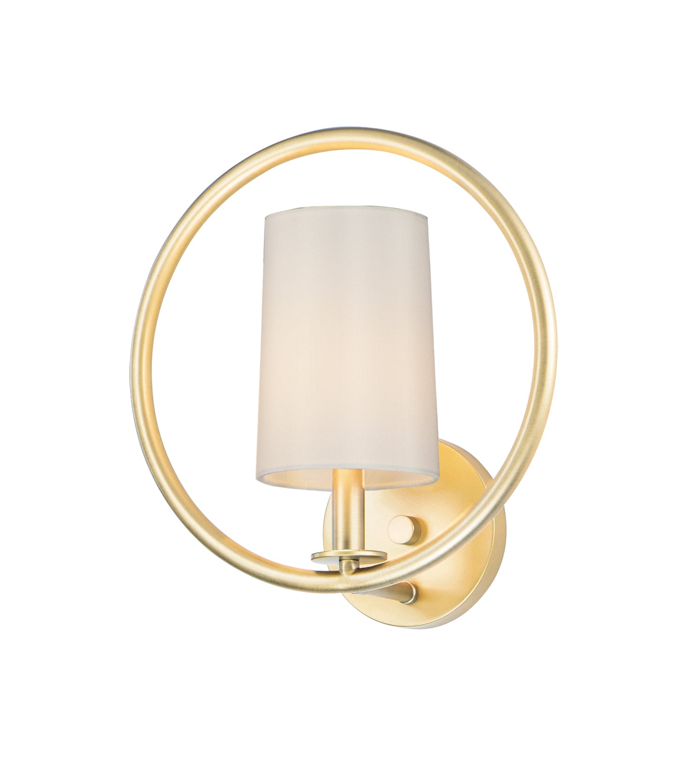 Meridian Wall Sconce Natural Aged Brass by Maxim Lighting