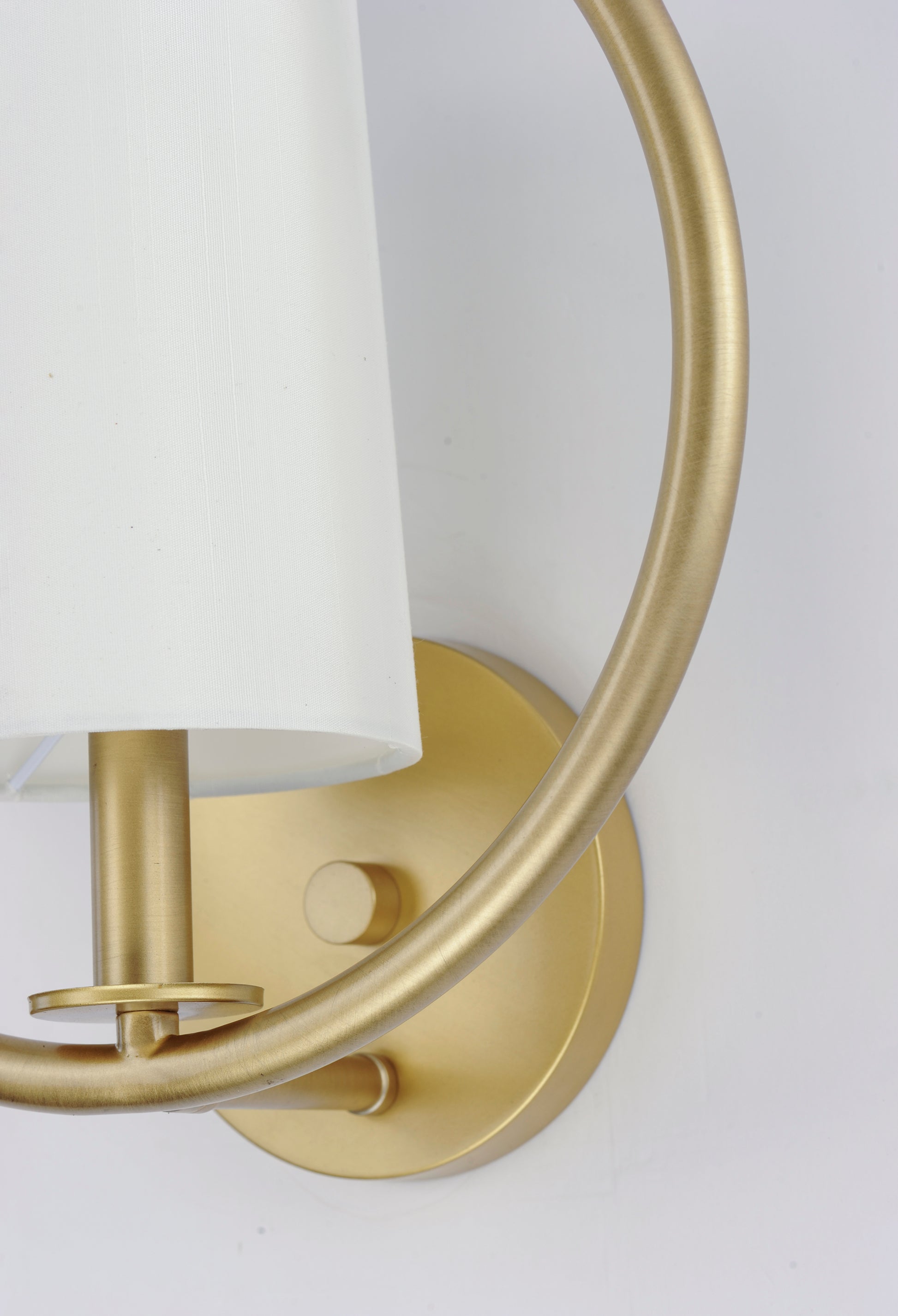 Meridian Wall Sconce Natural Aged Brass by Maxim Lighting