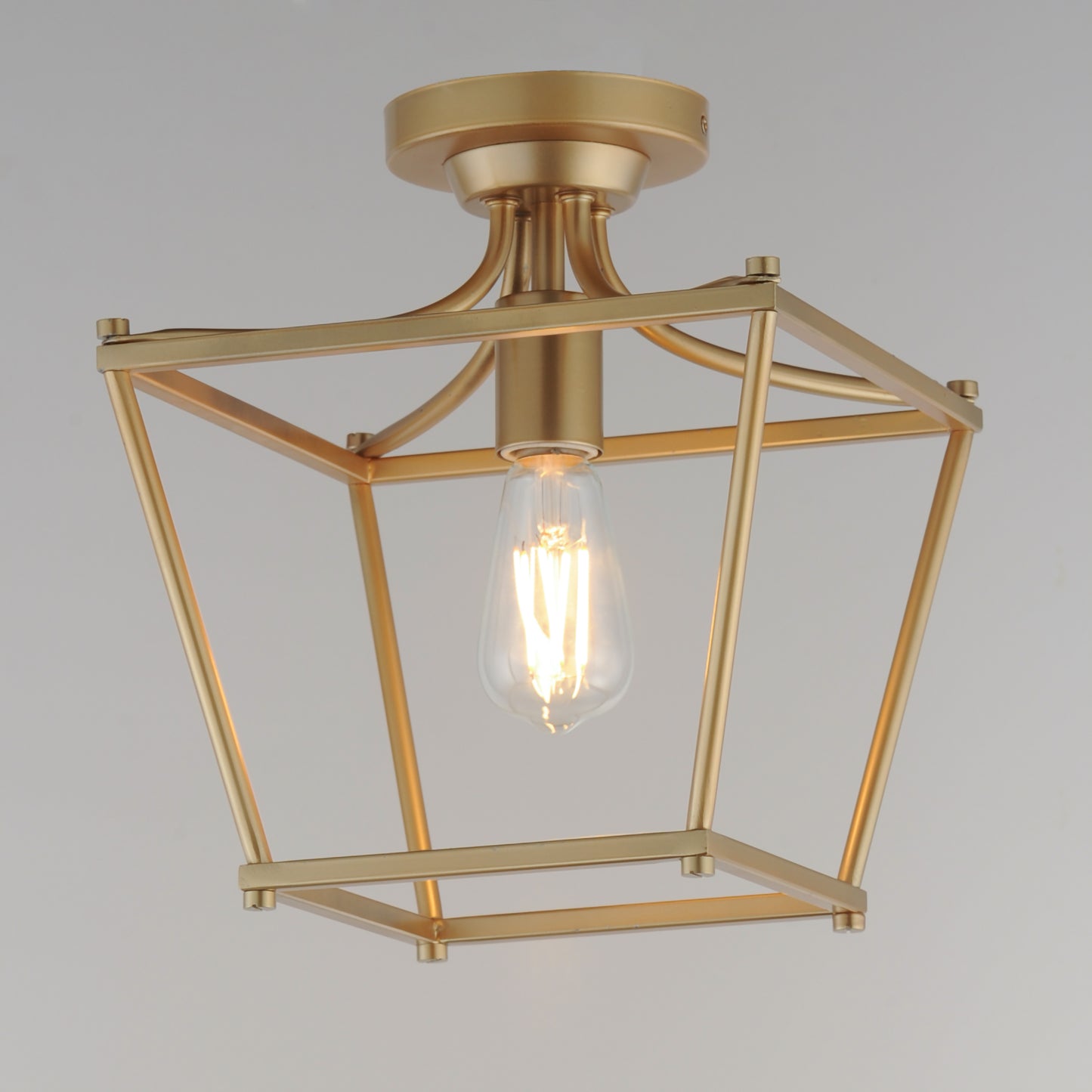 Clifton Pendant/Semi-Flush Natural Aged Brass by Maxim Lighting