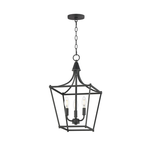 Clifton 3-Light Pendant Black by Maxim Lighting
