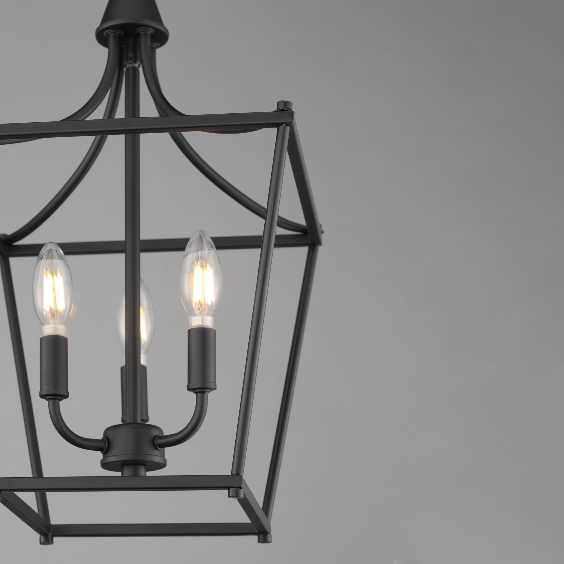 Clifton 3-Light Pendant Black by Maxim Lighting