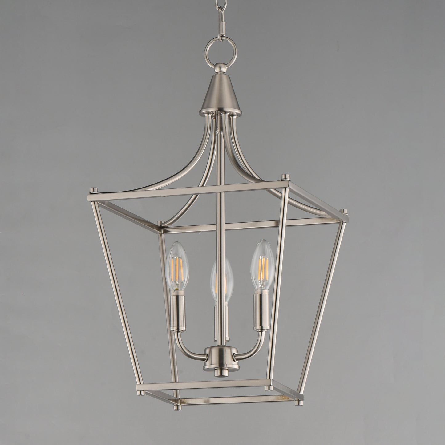 Clifton 3-Light Pendant Satin Nickel by Maxim Lighting