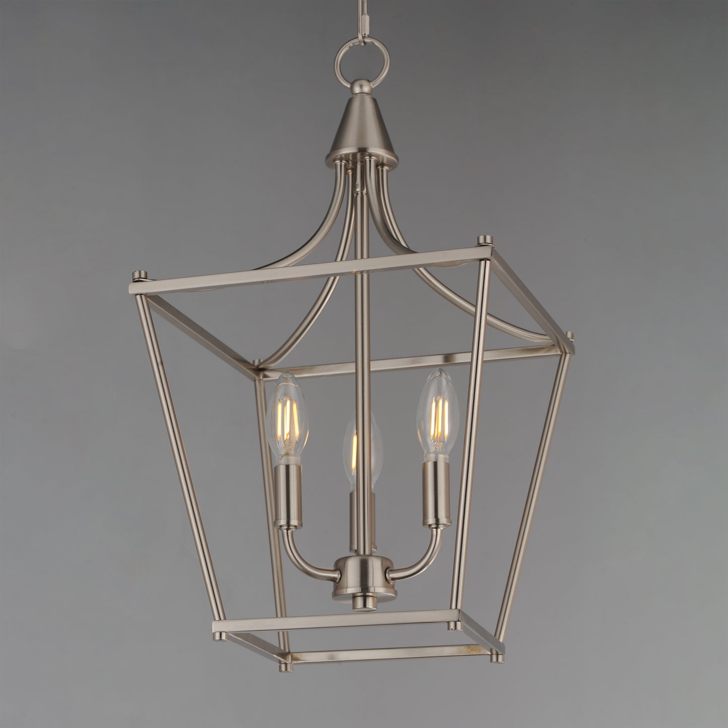 Clifton 3-Light Pendant Satin Nickel by Maxim Lighting