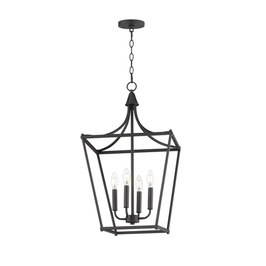Clifton 4-Light Pendant Black by Maxim Lighting