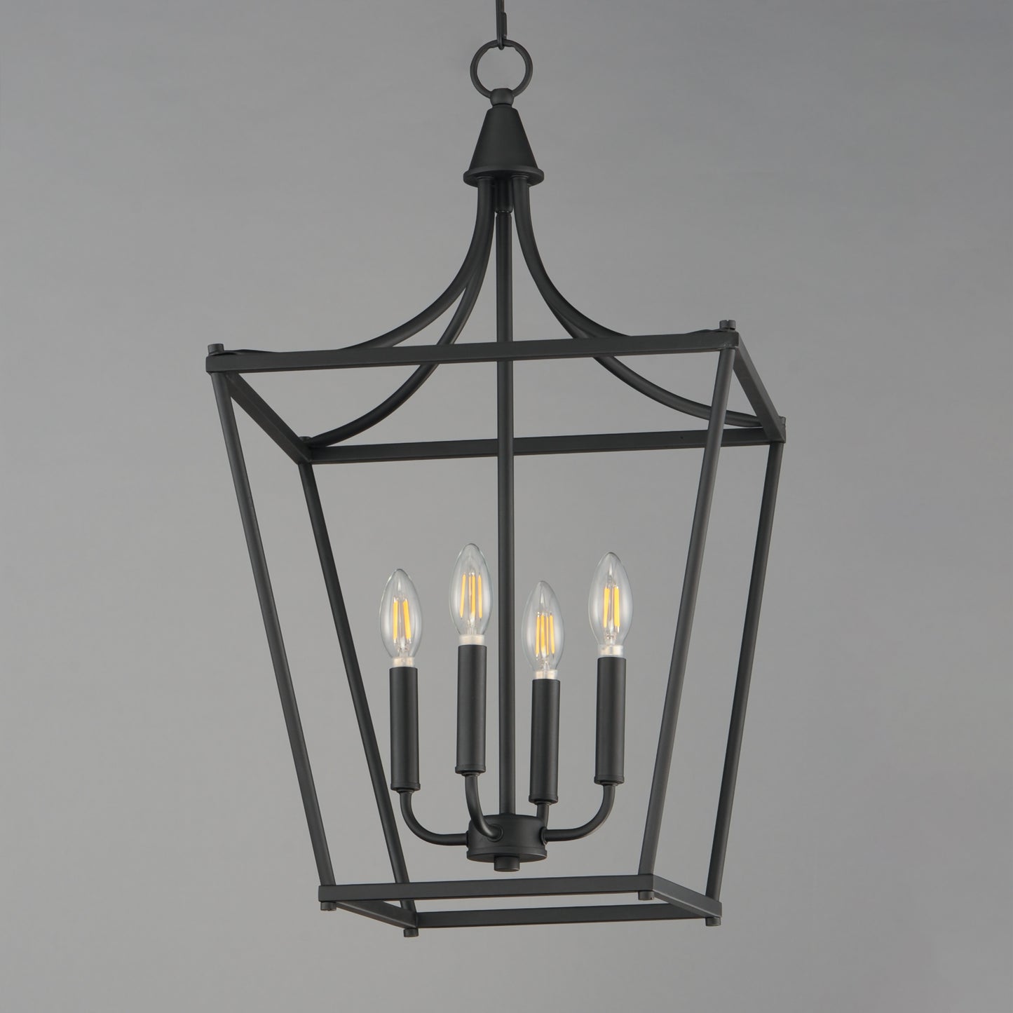 Clifton 4-Light Pendant Black by Maxim Lighting