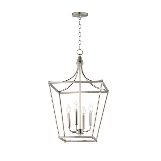 Clifton 4-Light Pendant Satin Nickel by Maxim Lighting