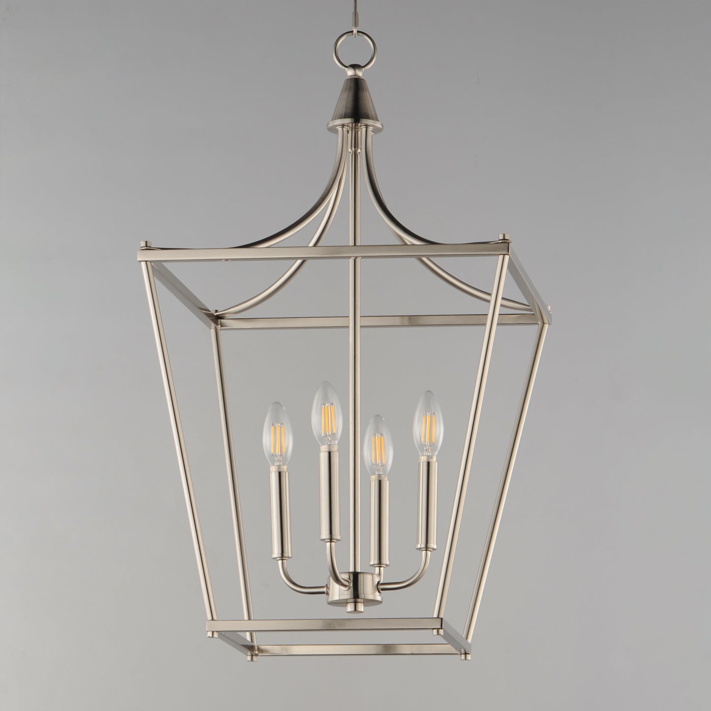 Clifton 4-Light Pendant Satin Nickel by Maxim Lighting