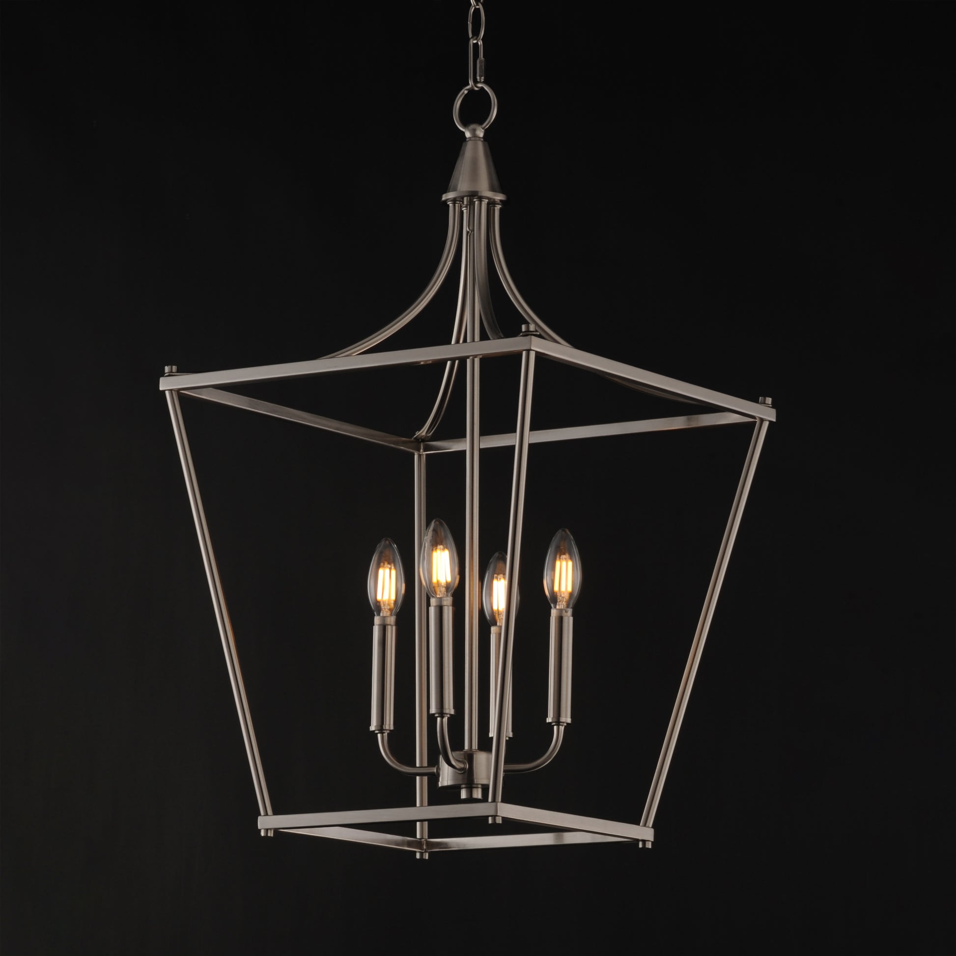 Clifton 4-Light Pendant Satin Nickel by Maxim Lighting
