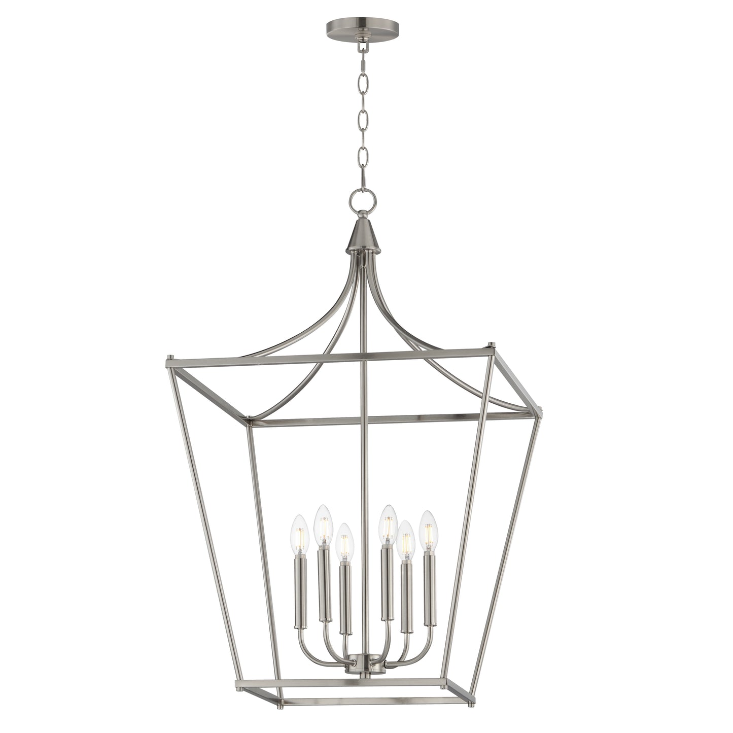 Clifton 6-Light Pendant Satin Nickel by Maxim Lighting