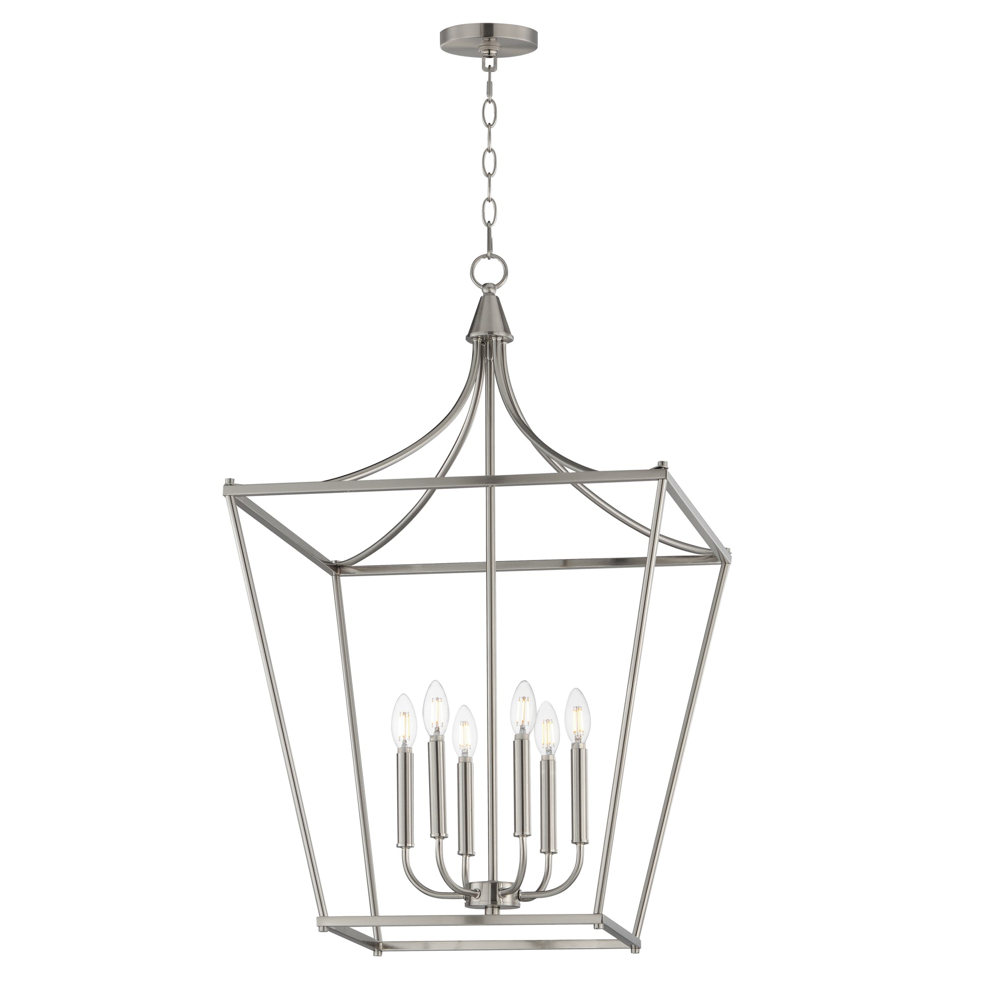 Clifton 6-Light Pendant Satin Nickel by Maxim Lighting