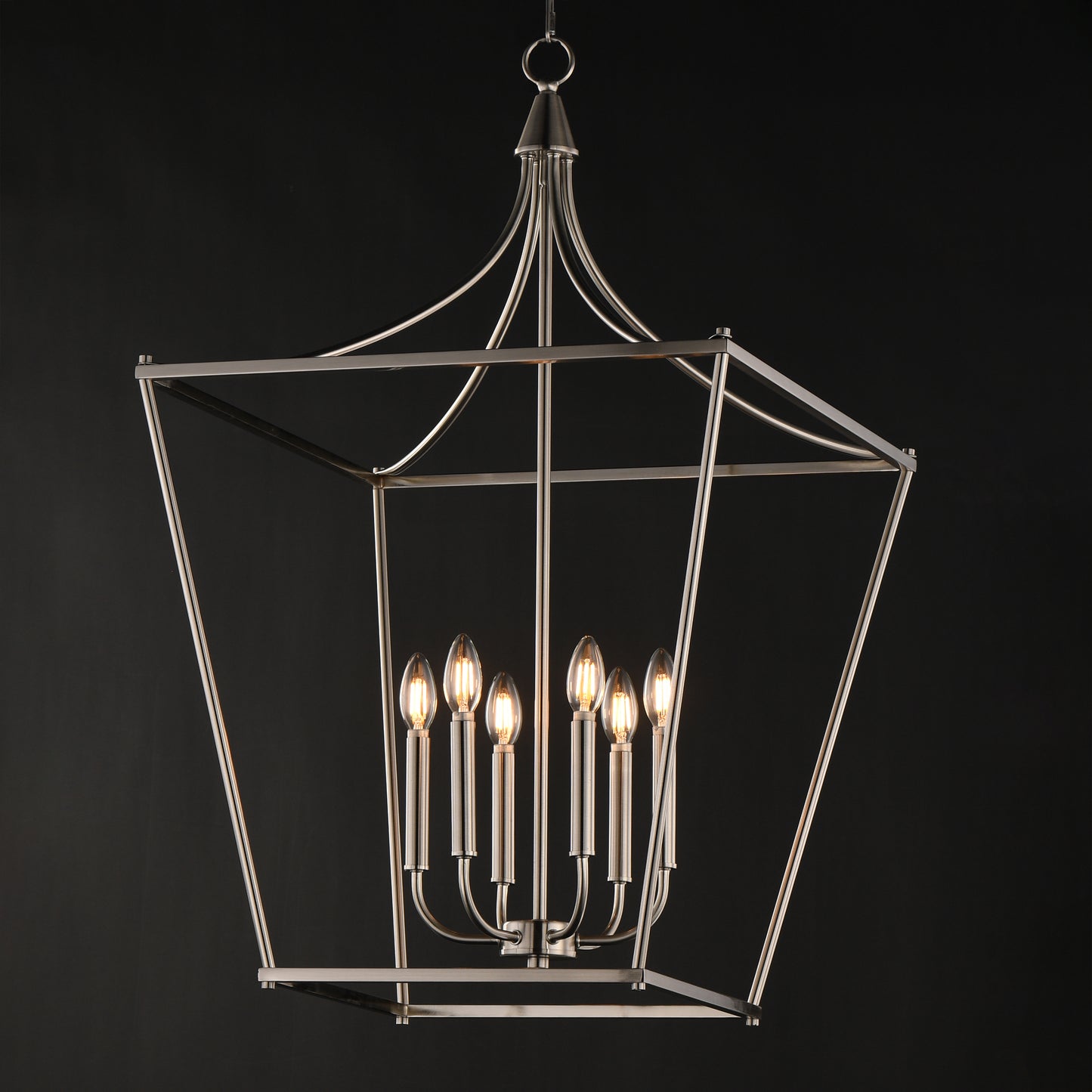 Clifton 6-Light Pendant Satin Nickel by Maxim Lighting