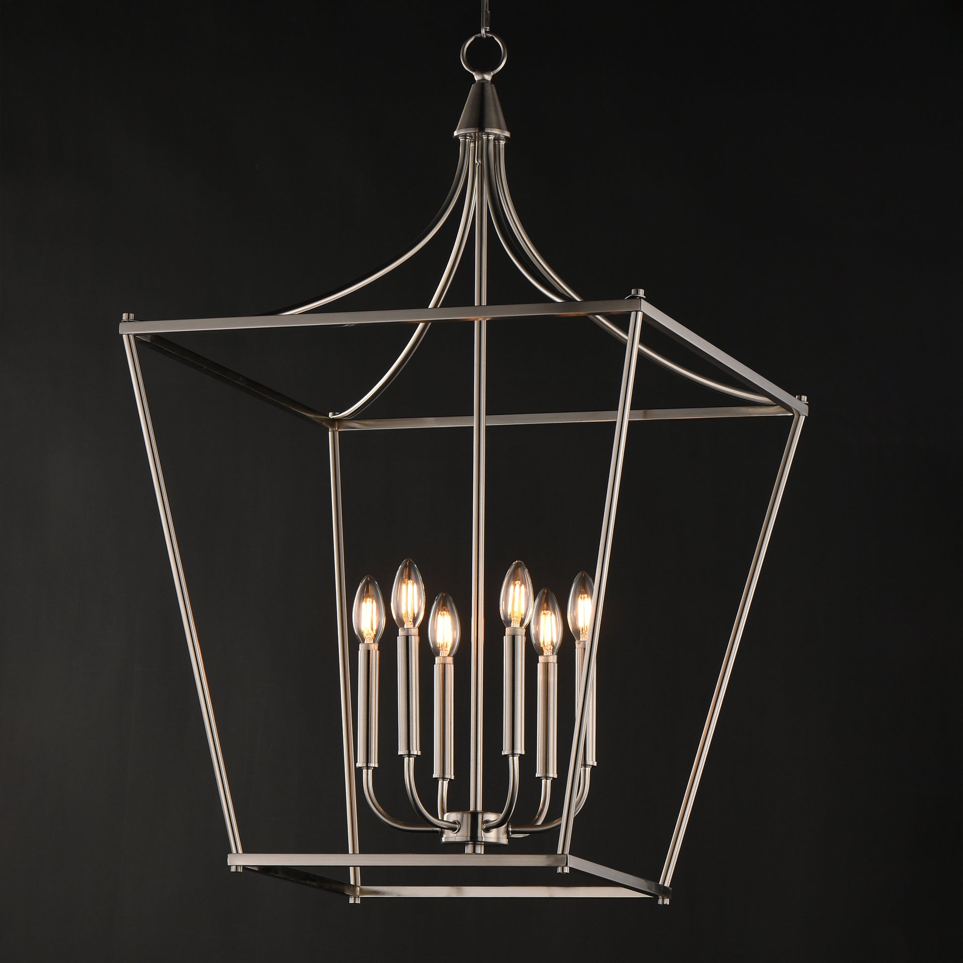 Clifton 6-Light Pendant Satin Nickel by Maxim Lighting