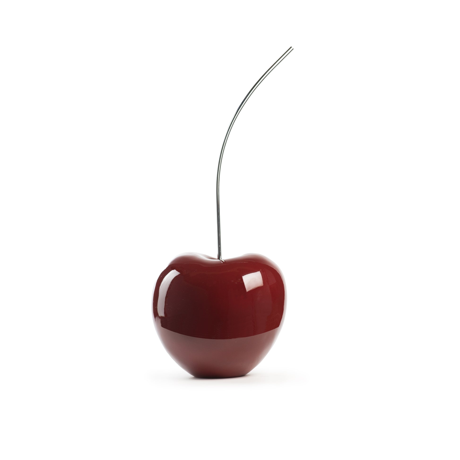 Medium Red Wine Cherry Sculpture 22" Tall by Finesse Decor E2250-RW