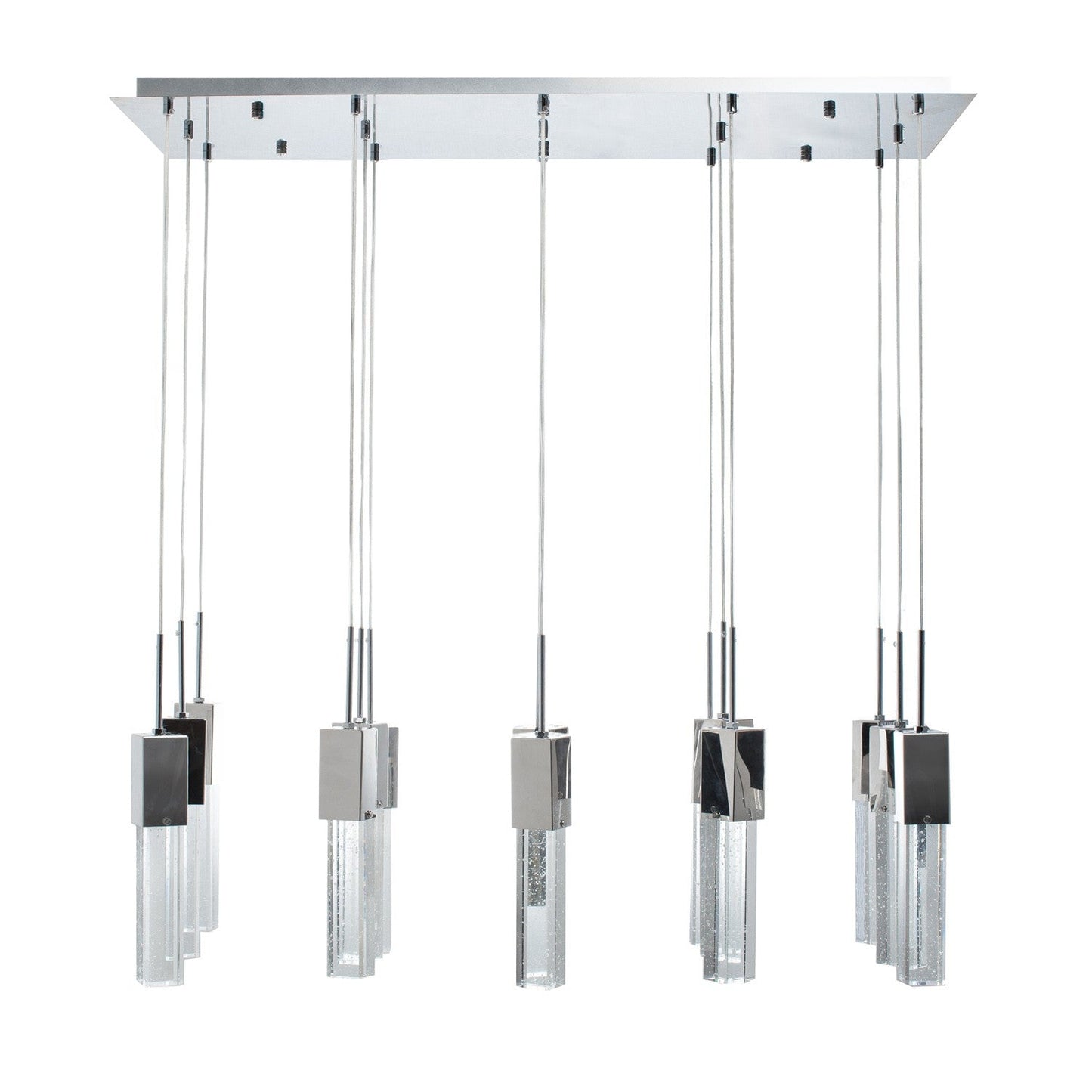 Rectangular Crystal Chandelier - Finesse Decor FN-1133-15