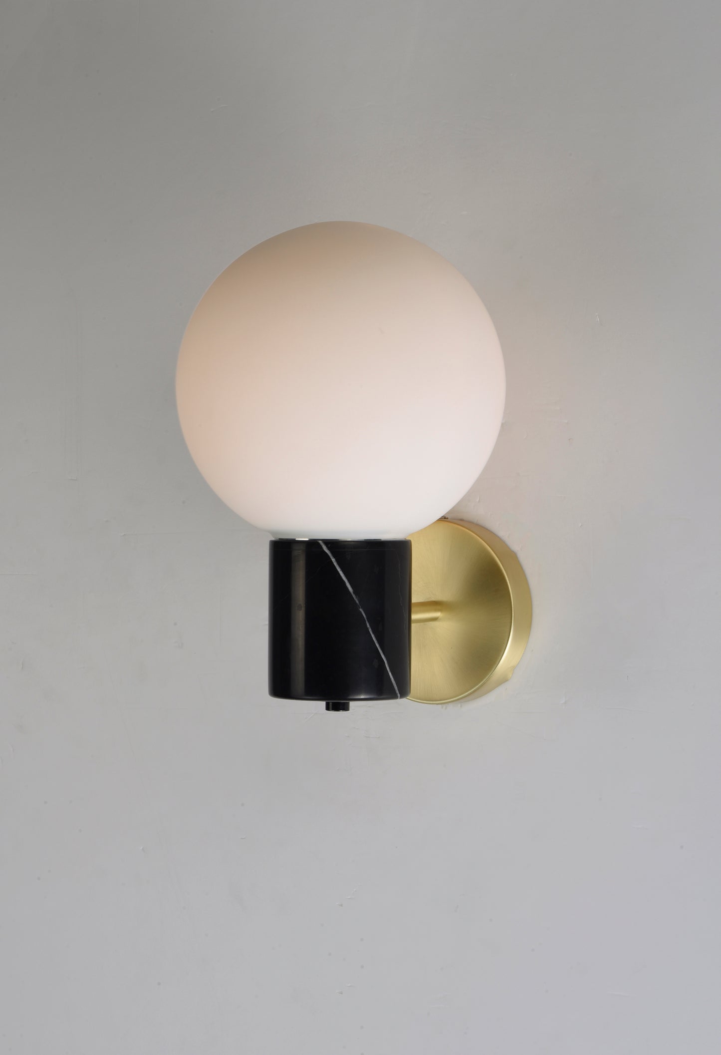 Vesper Wall Sconce Satin Brass/Black by Maxim Lighting