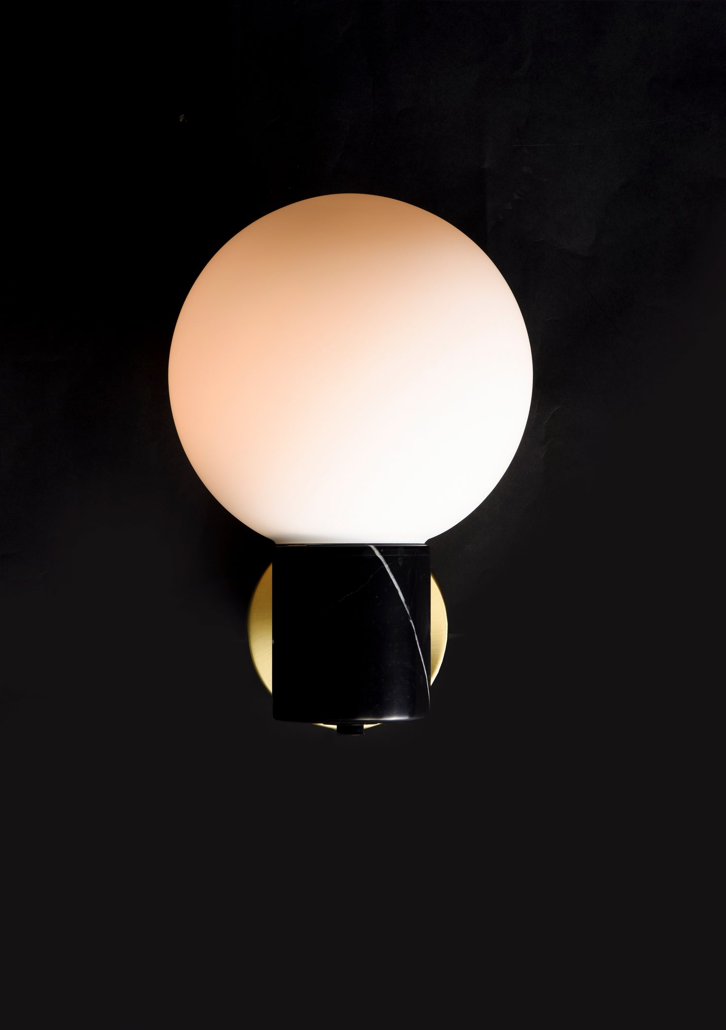 Vesper Wall Sconce Satin Brass/Black by Maxim Lighting