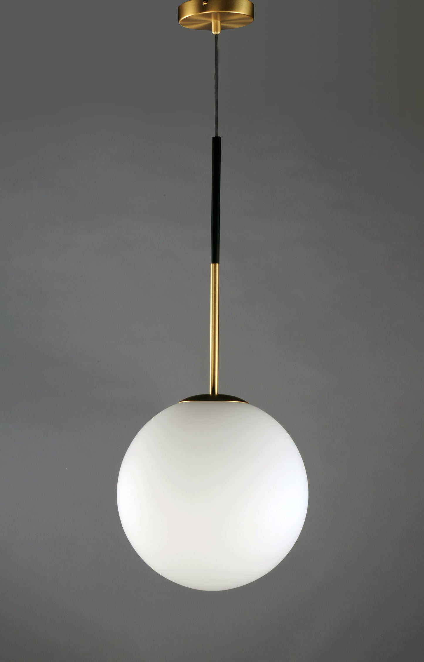 Vesper Pendant Satin Brass/Black by Maxim Lighting