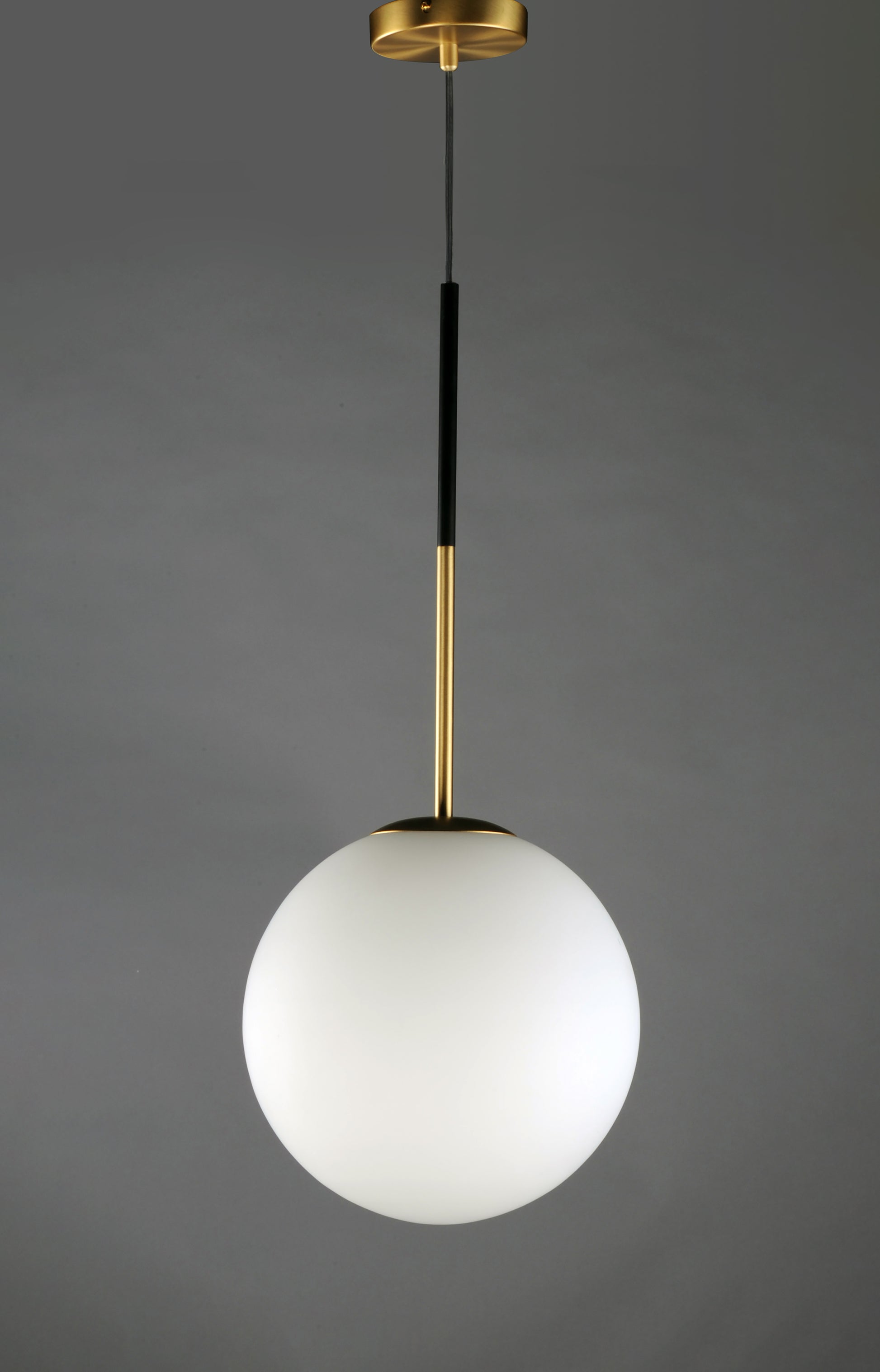 Vesper Pendant Satin Brass/Black by Maxim Lighting