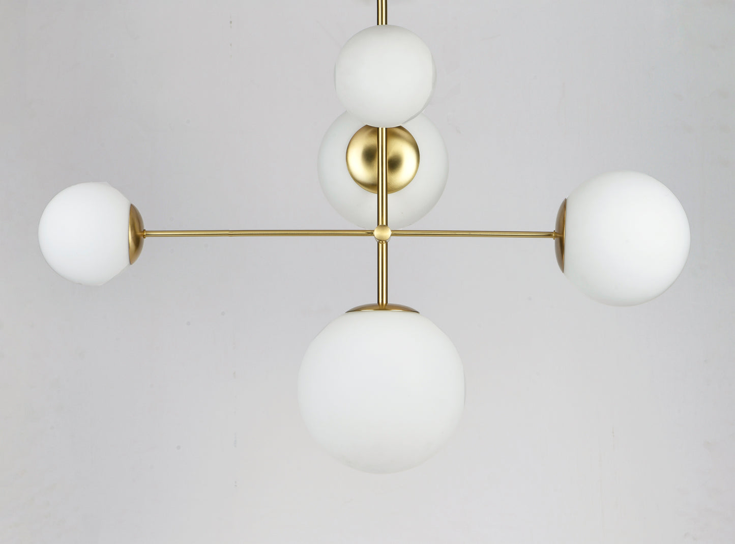 Vesper 5-Light Pendant Satin Brass/Black by Maxim Lighting