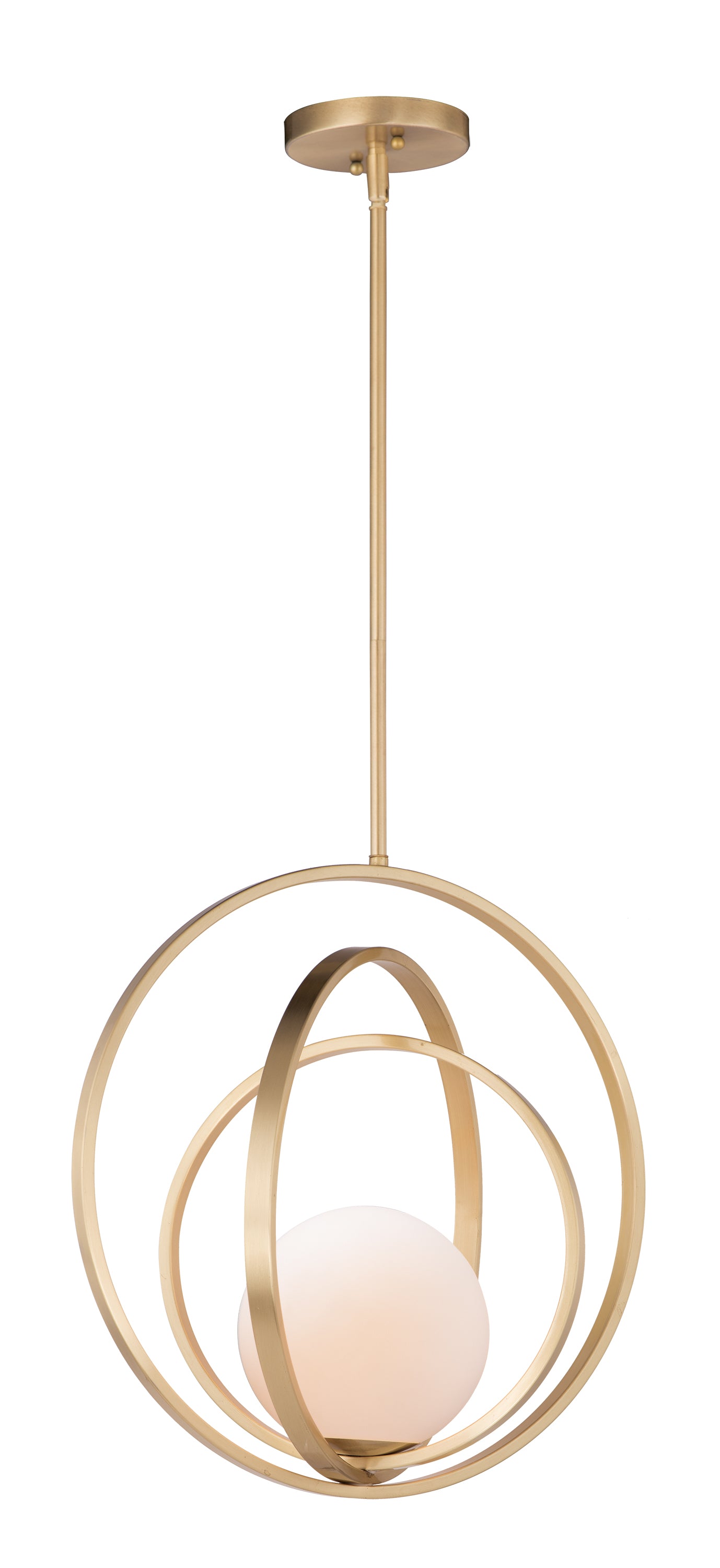 Coronet Pendant Satin Brass by Maxim Lighting