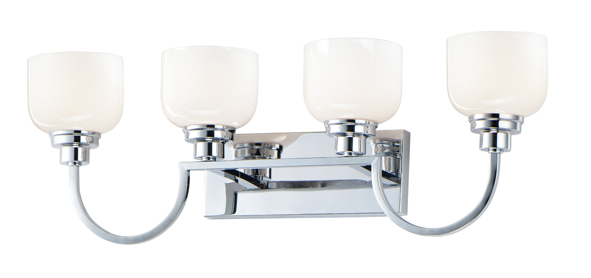 Swale 4-Light Bath Vanity Polished Chrome by Maxim Lighting