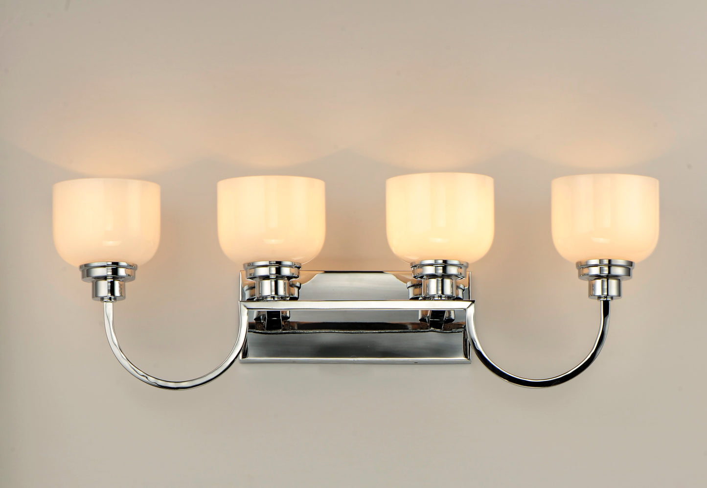 Swale 4-Light Bath Vanity Polished Chrome by Maxim Lighting