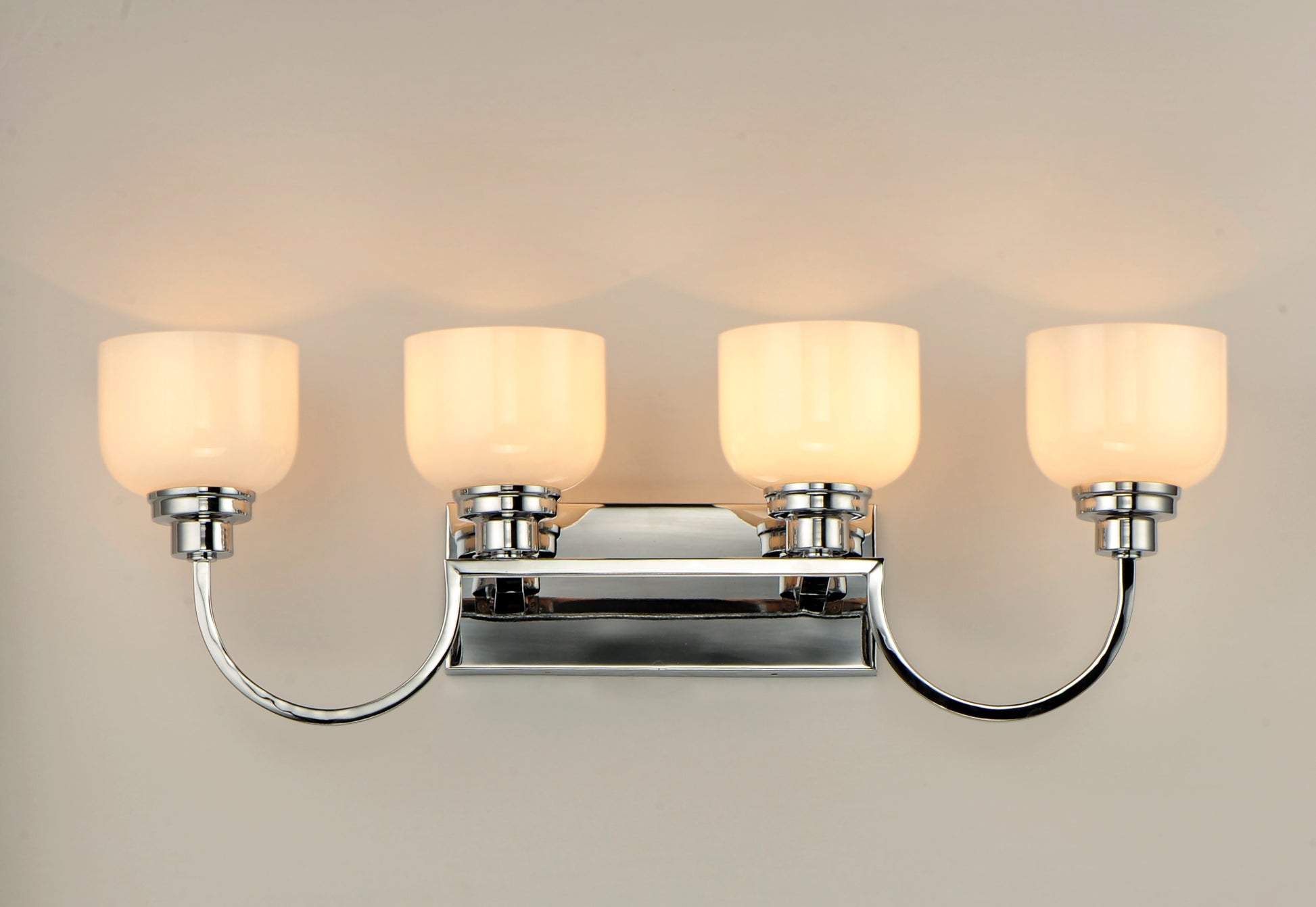 Swale 4-Light Bath Vanity Polished Chrome by Maxim Lighting