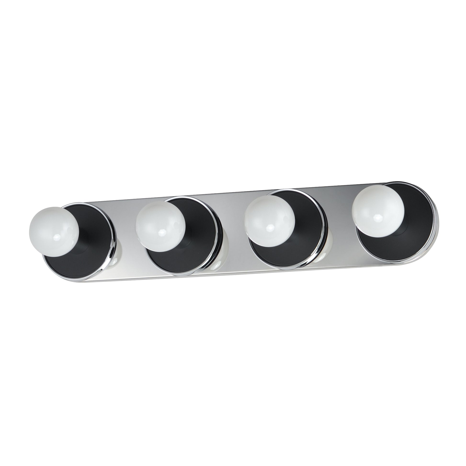Hollywood 4-Light Sconce with LED Bulb Polished Chrome by Maxim Lighting