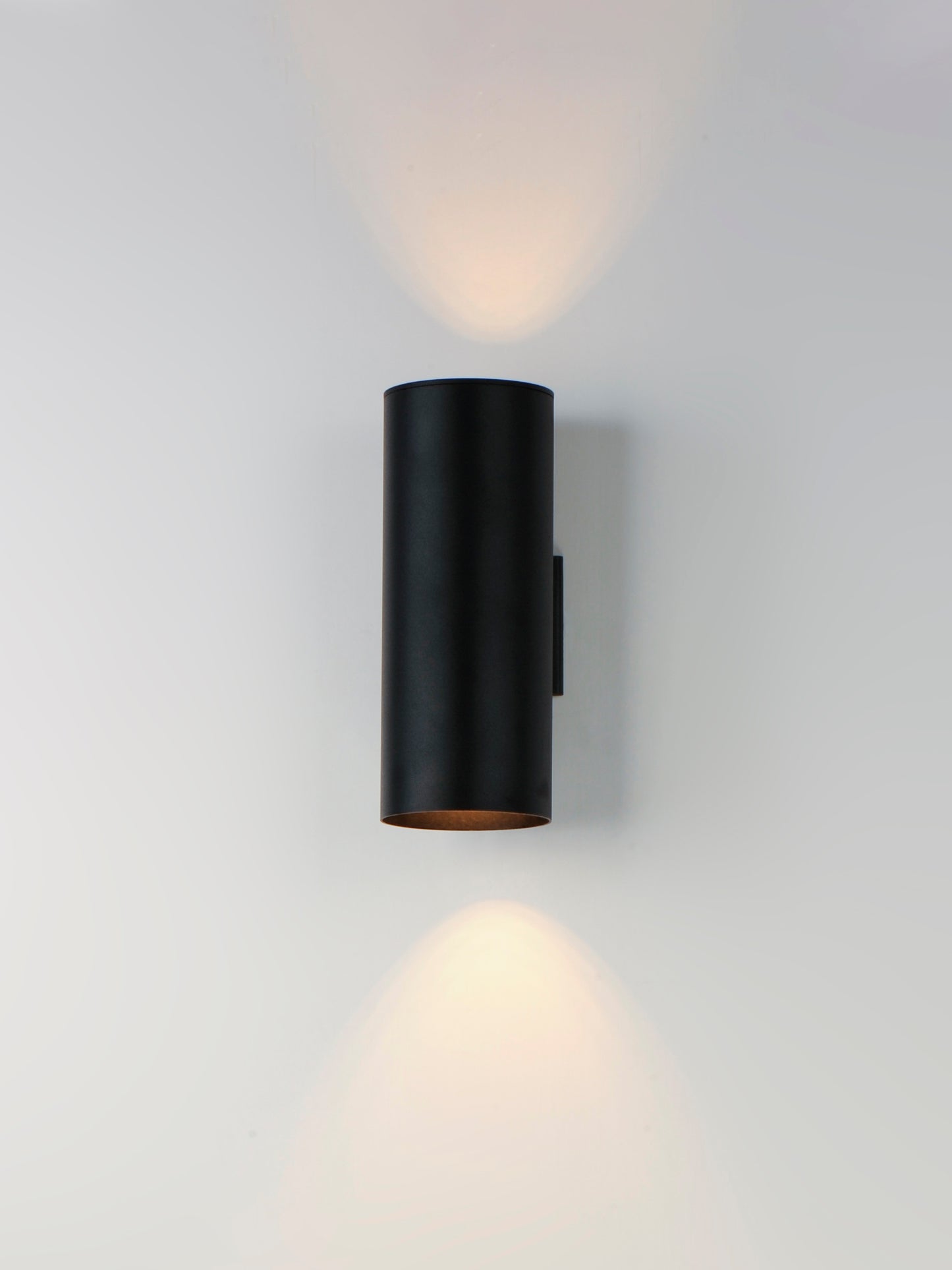 Outpost 2-Light 15"H Outdoor Wall Sconce Black by Maxim Lighting