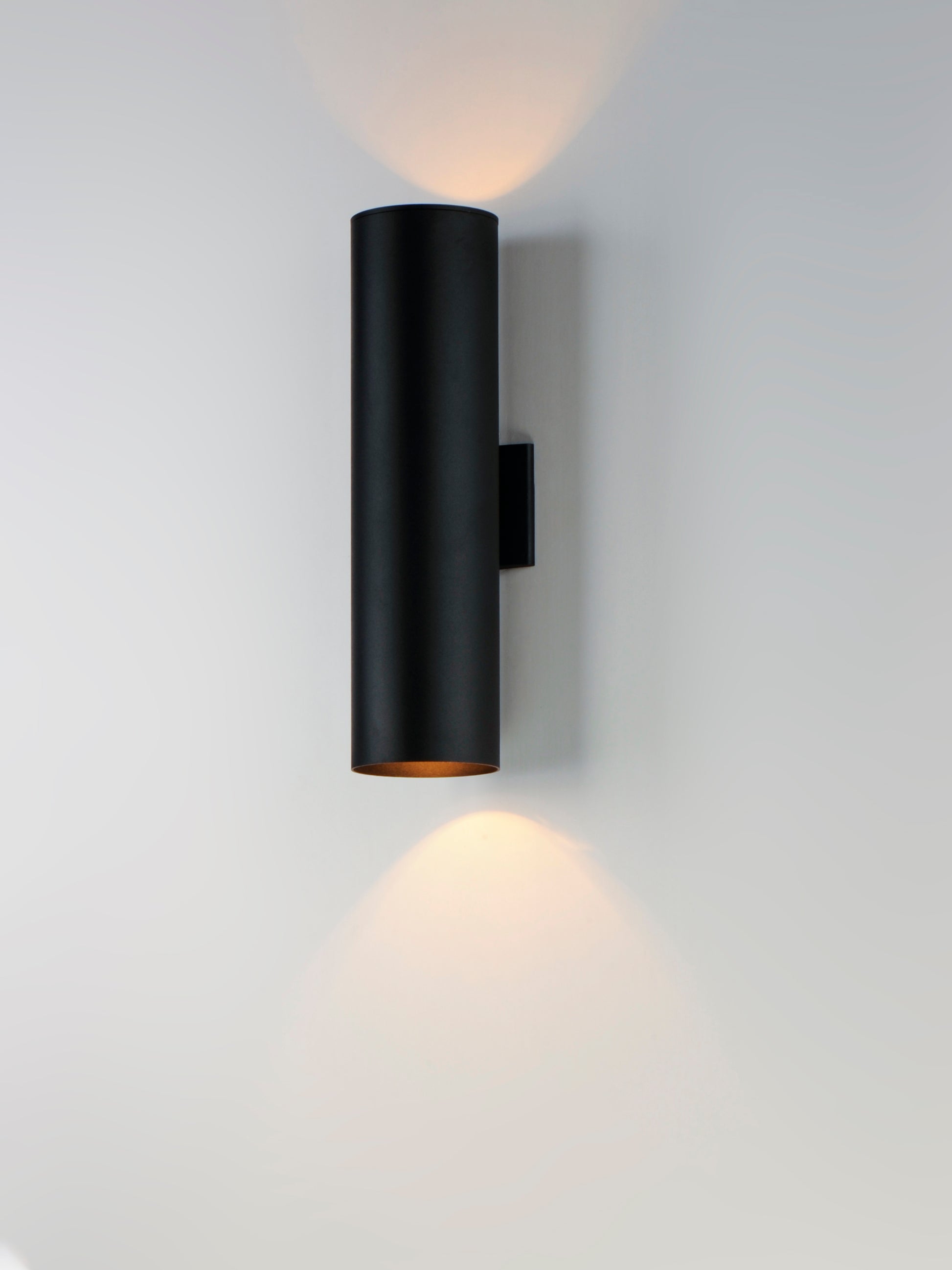 Outpost 2-Light 22"H Outdoor Wall Sconce Black by Maxim Lighting