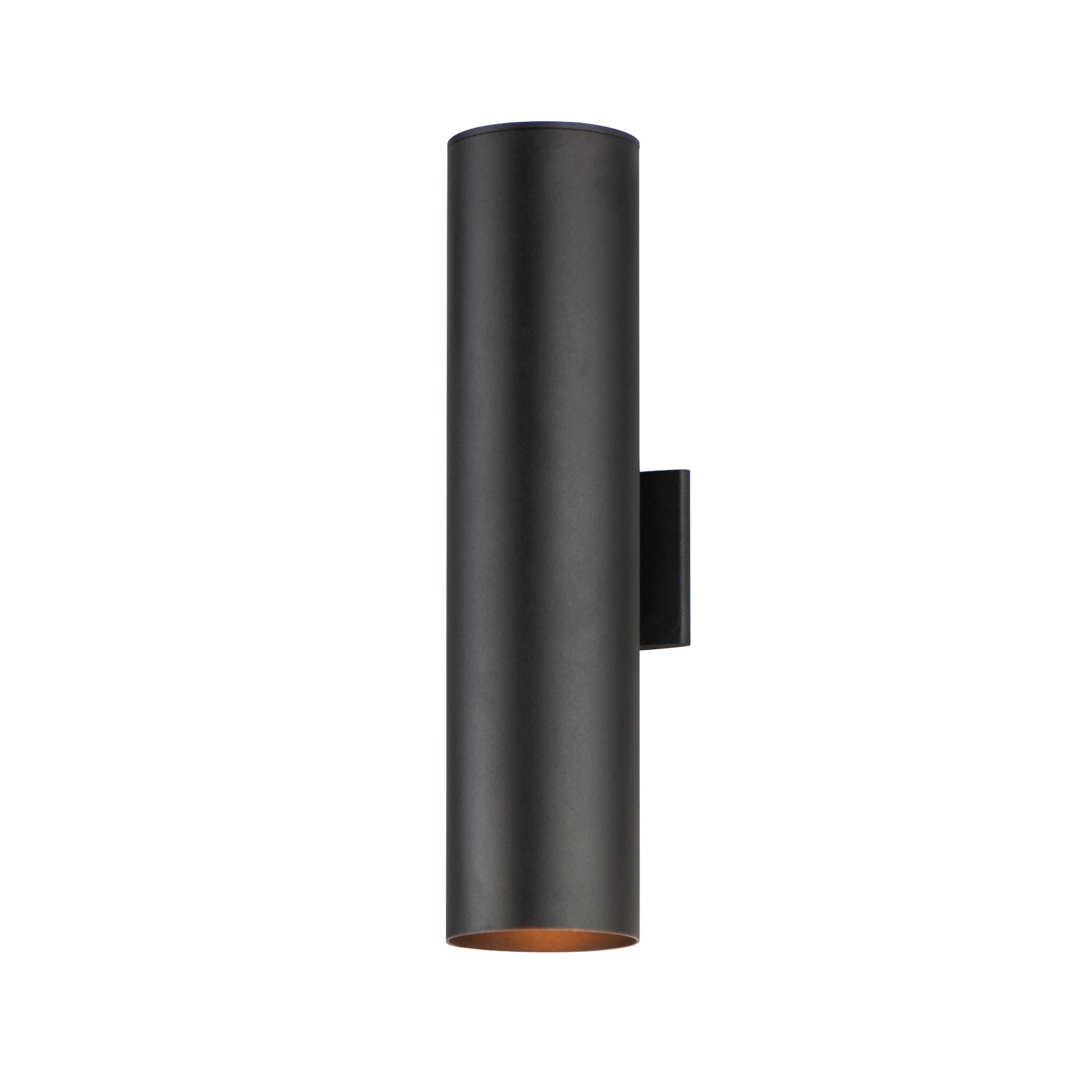 Outpost 2-Light 6"W x 22"H Outdoor Wall Sconce Black by Maxim Lighting
