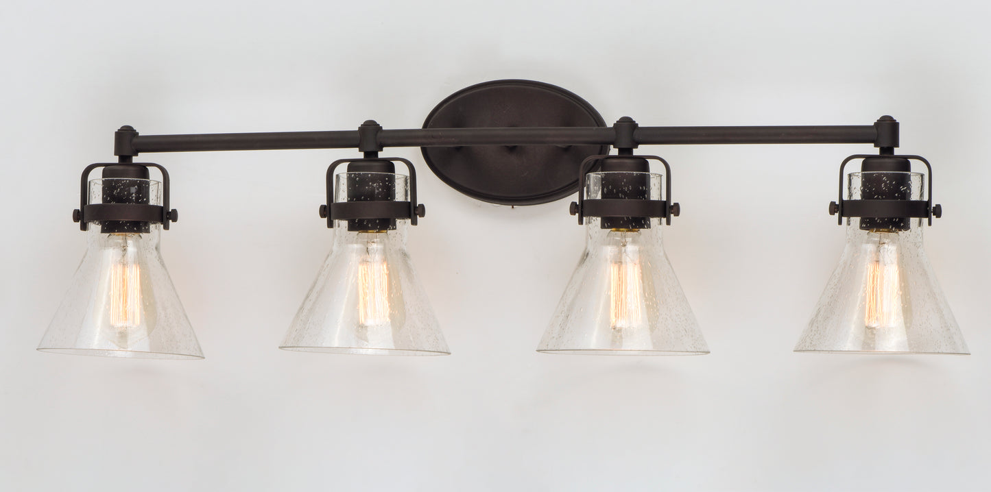 Seafarer 4-Light Bath Vanity Oil Rubbed Bronze by Maxim Lighting