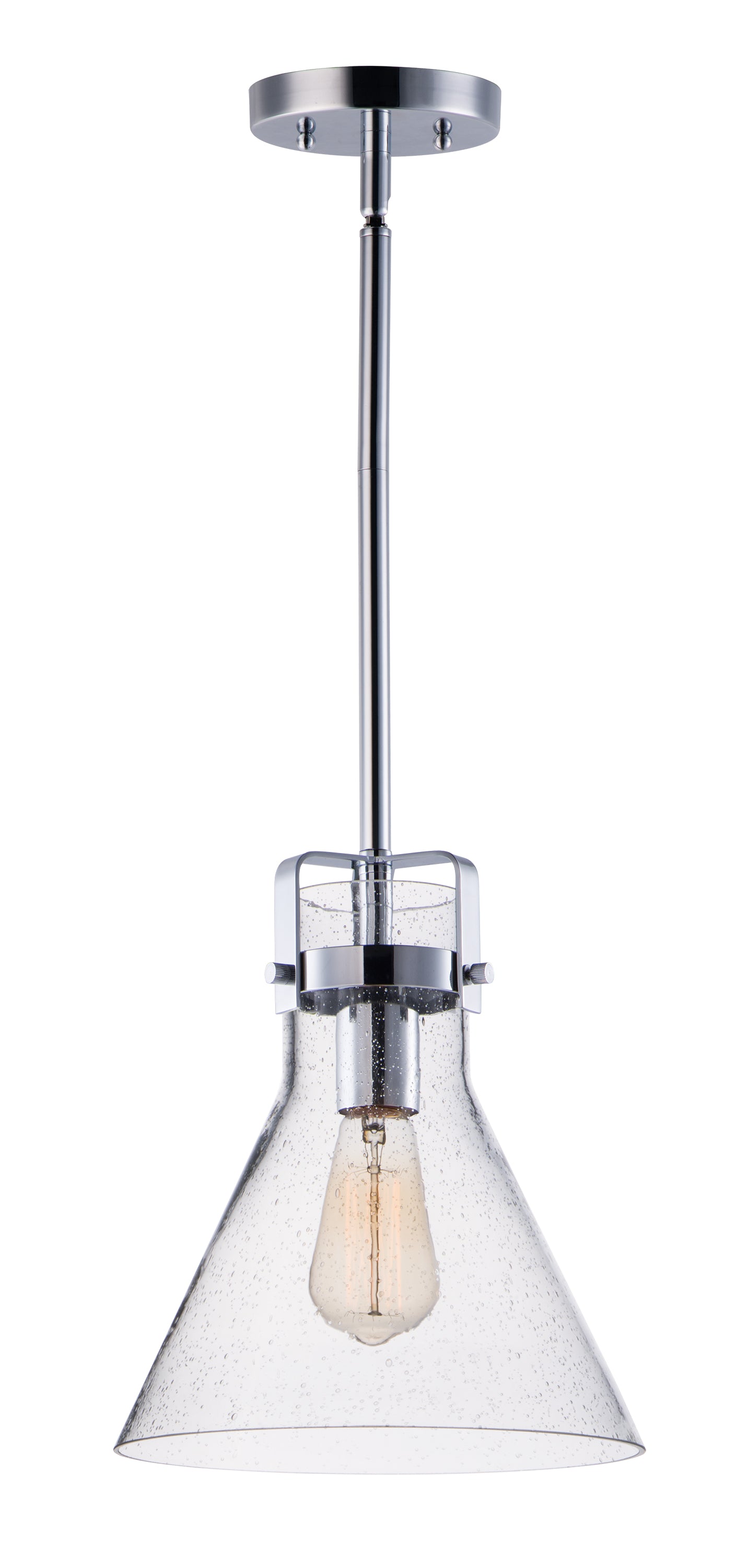 Seafarer Pendant With Bulb Polished Chrome by Maxim Lighting