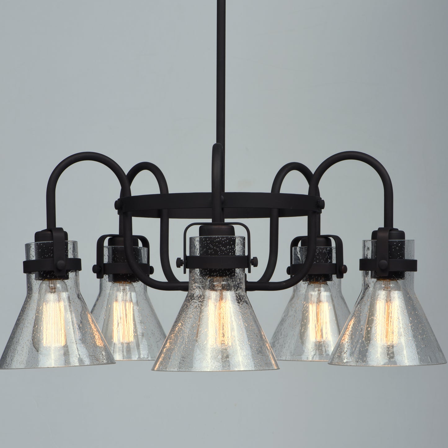 Seafarer 5-Light Chandelier Oil Rubbed Bronze by Maxim Lighting