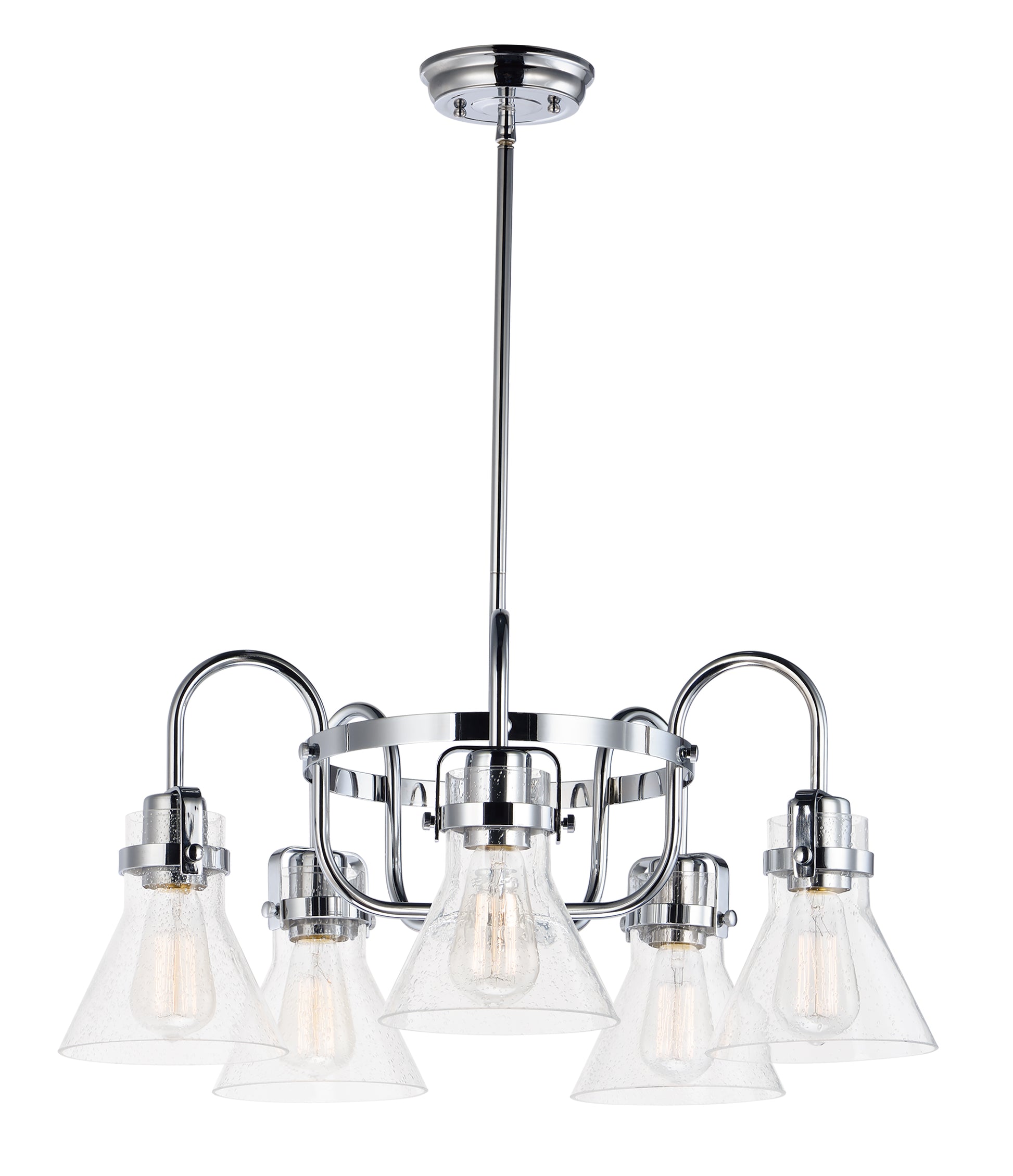 Seafarer 5-Light Chandelier Polished Chrome by Maxim Lighting