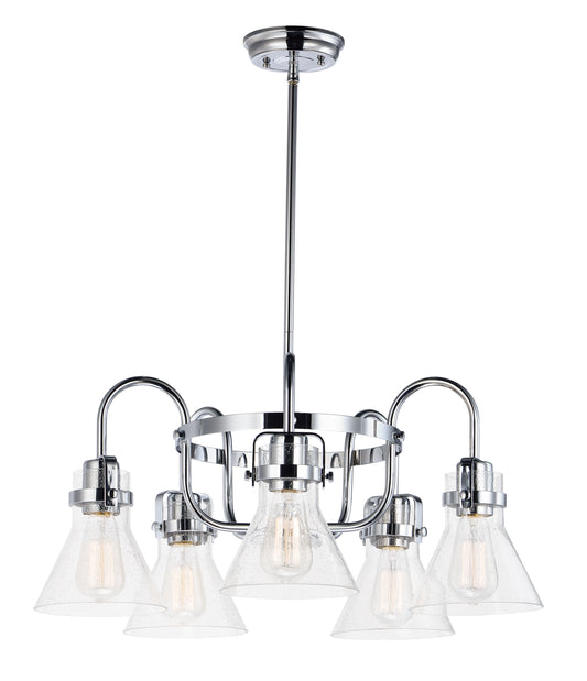 Seafarer 5-Light Chandelier Polished Chrome by Maxim Lighting