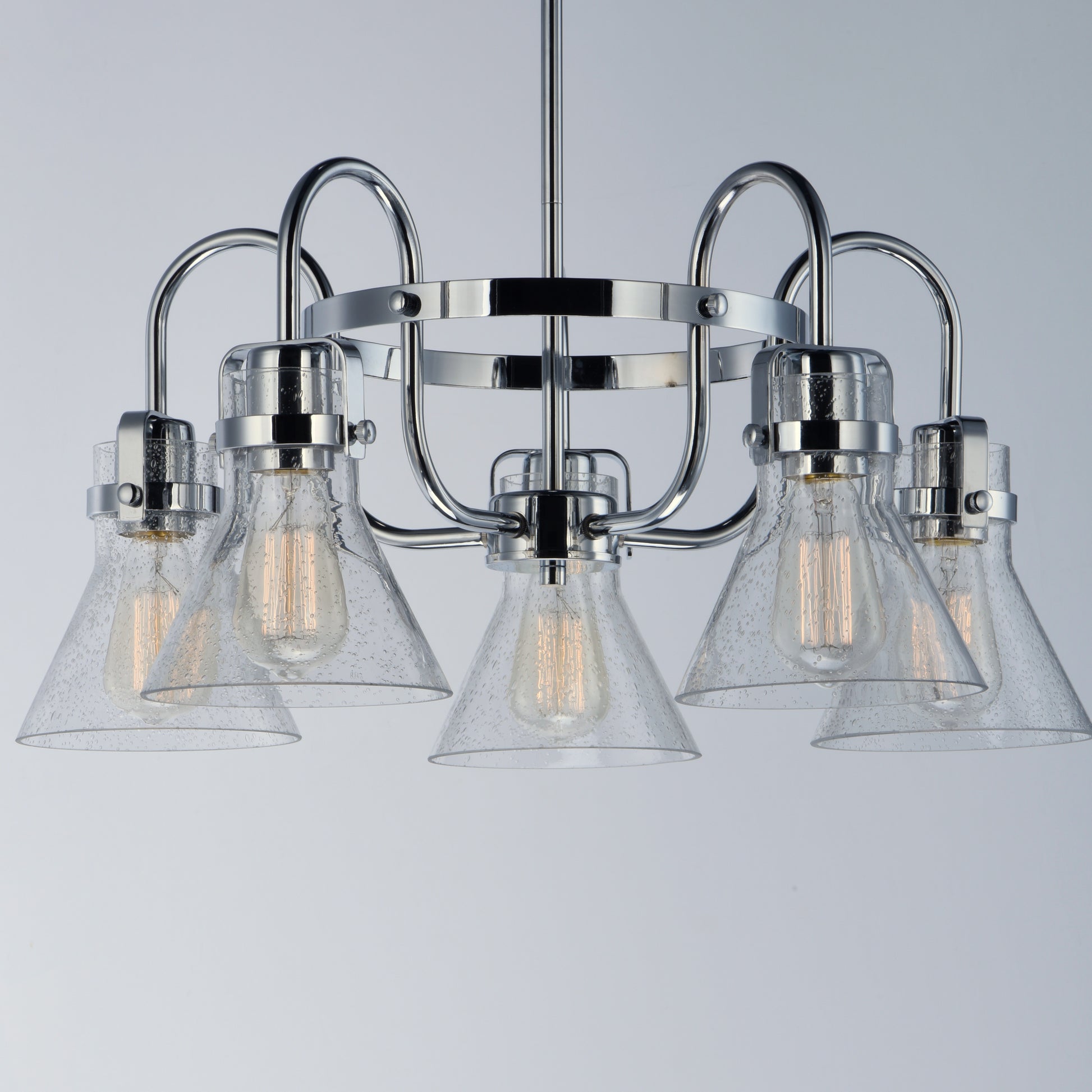 Seafarer 5-Light Chandelier Polished Chrome by Maxim Lighting