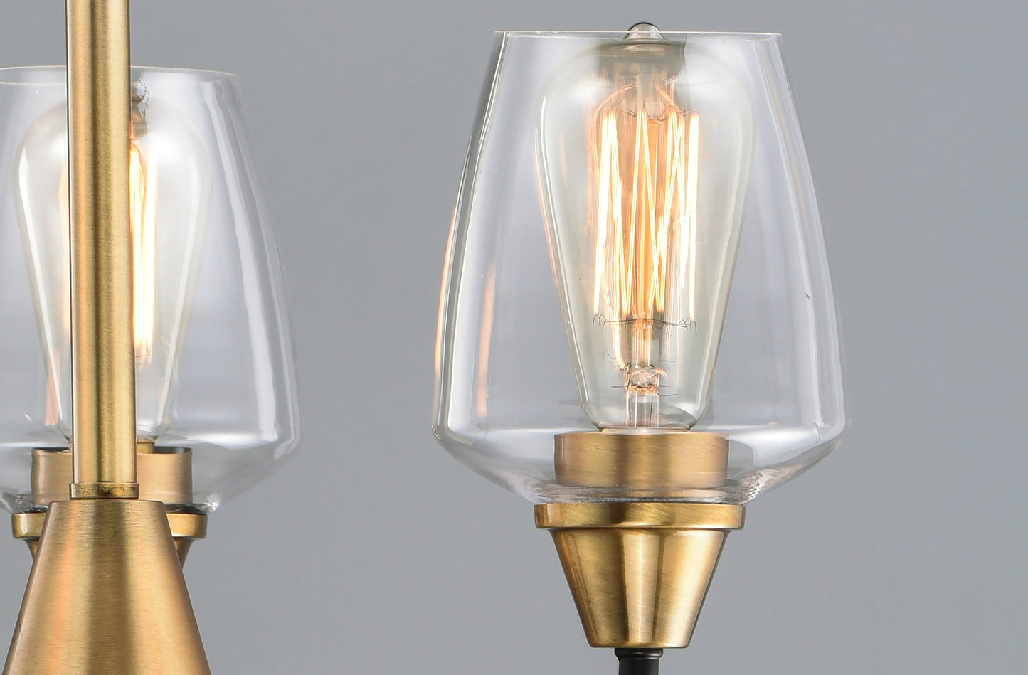 Goblet 3-Light Chandelier Bronze/Antique Brass by Maxim Lighting