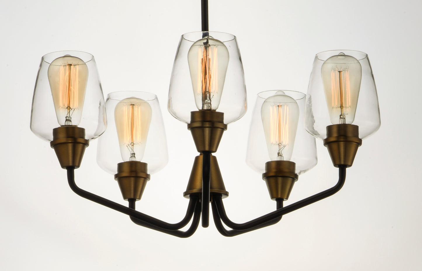 Goblet 5-Light Chandelier Bronze/Antique Brass by Maxim Lighting