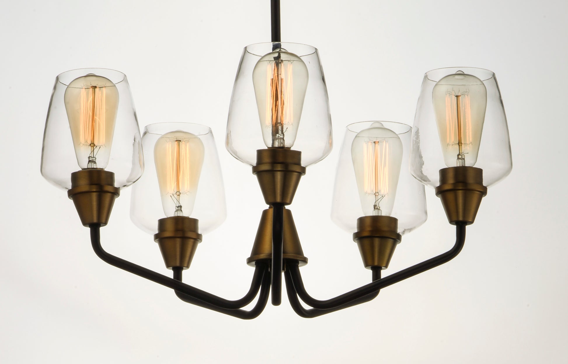 Goblet 5-Light Chandelier Bronze/Antique Brass by Maxim Lighting